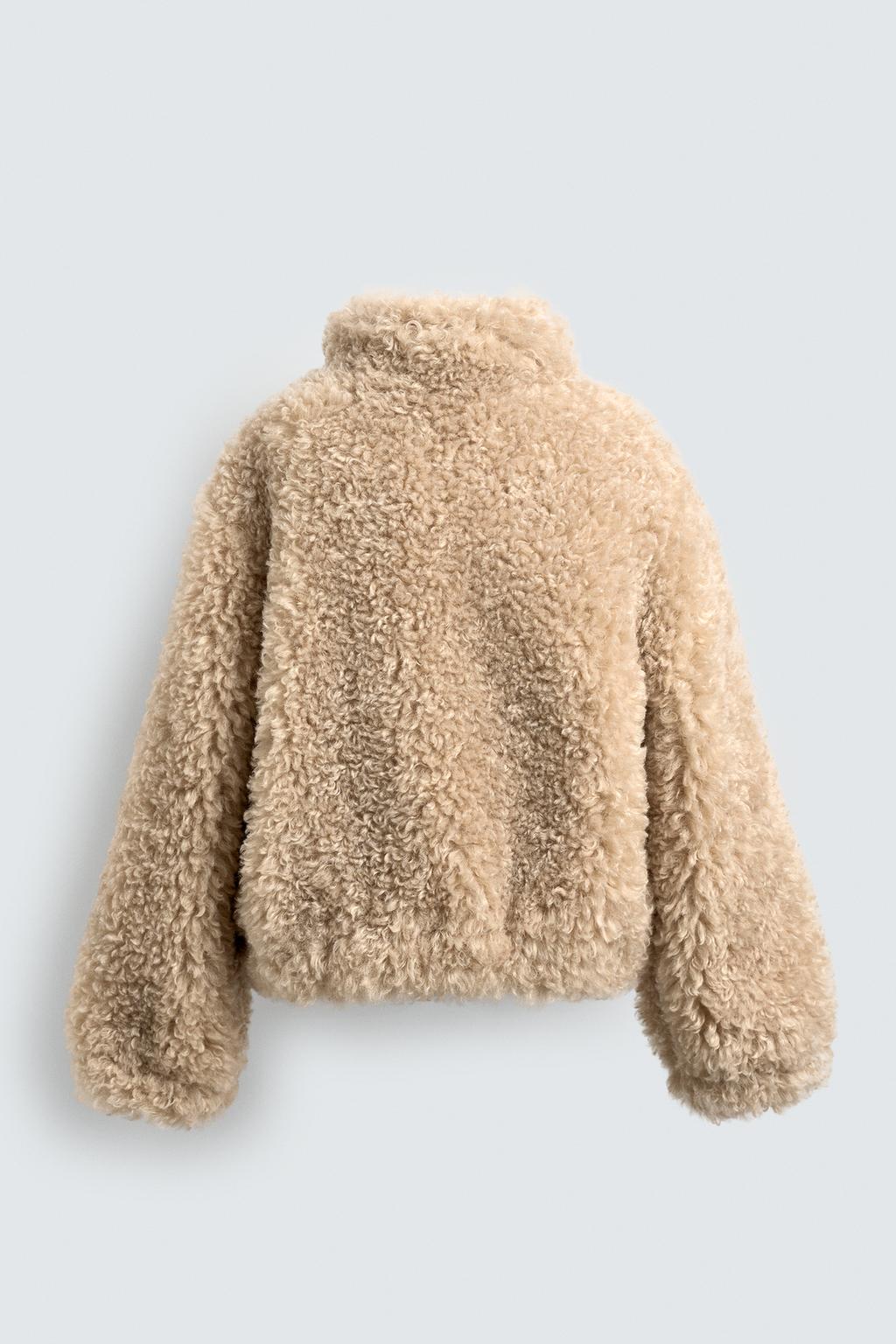 КУРТКА-БОМБЕР ИЗ ИСКУССТВЕННОГО МЕХА HARRY LAMBERT FOR ZARA X DISNEY