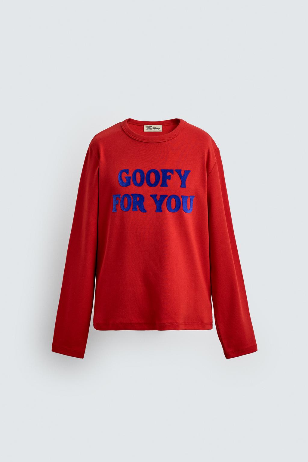 ФУТБОЛКА С ТЕКСТОМ HARRY LAMBERT FOR ZARA X DISNEY