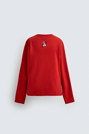 Футболка с текстом HARRY LAMBERT FOR ZARA X DISNEY- Заказать в России