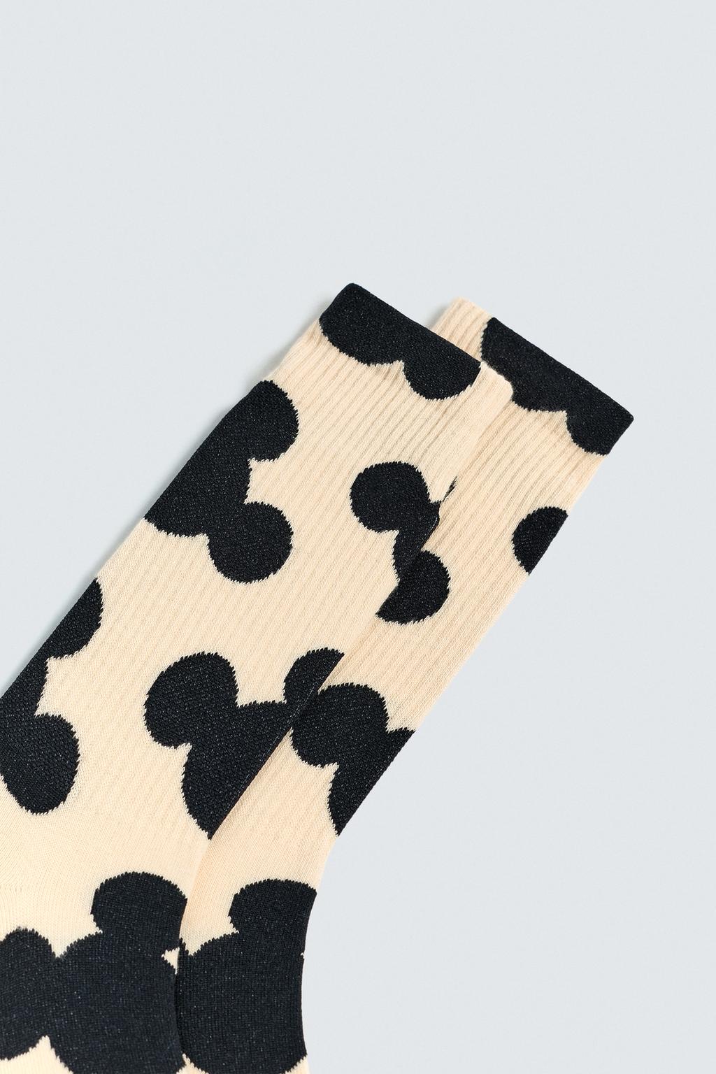 НОСКИ С СИЛУЭТОМ МИККИ МАУСА HARRY LAMBERT FOR ZARA X DISNEY