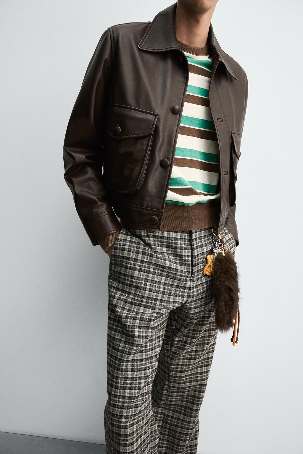 КОЖАНАЯ КУРТКА HARRY LAMBERT FOR ZARA X DISNEY