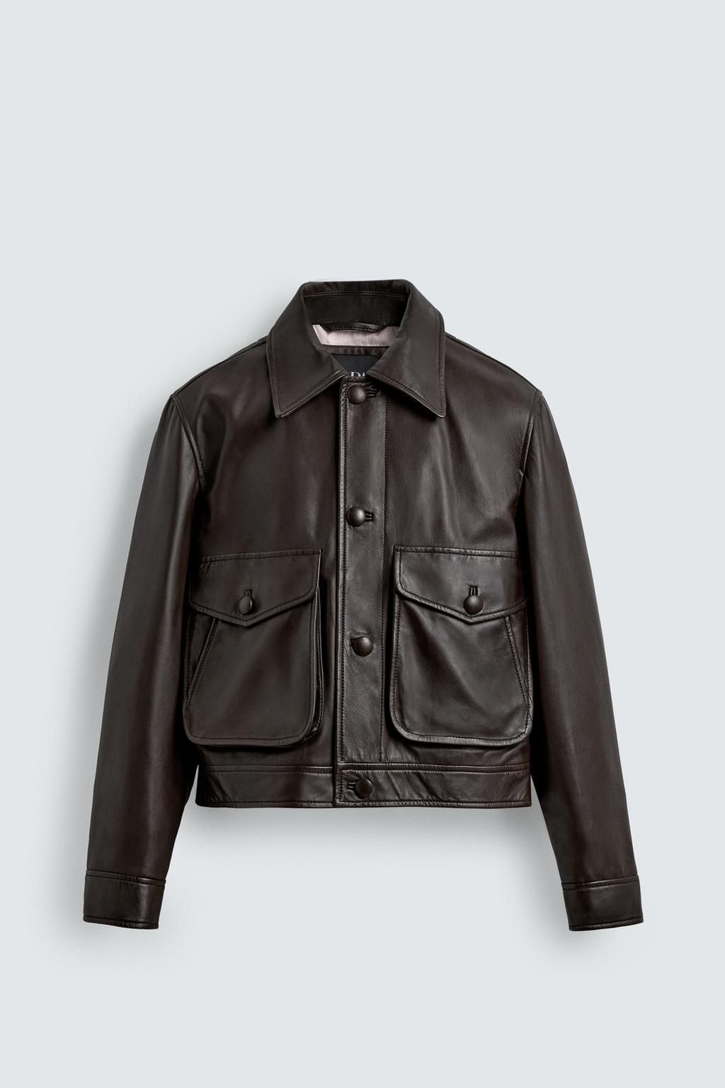 КОЖАНАЯ КУРТКА HARRY LAMBERT FOR ZARA X DISNEY