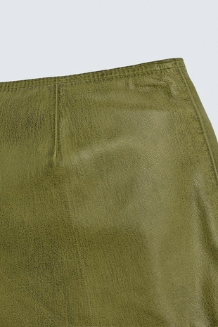 Кожаные шорты HARRY LAMBERT FOR ZARA X DISNEY- Заказать в России