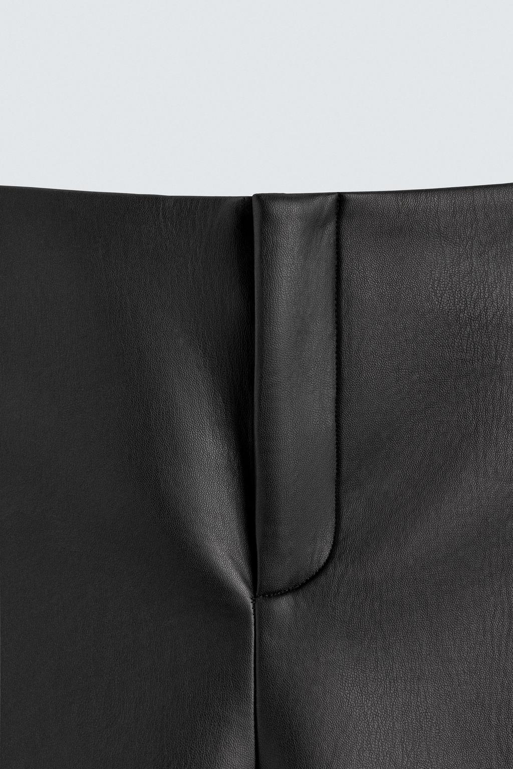 ДЛИННЫЕ БЕРМУДЫ С ЭФФЕКТОМ КОЖИ HARRY LAMBERT FOR ZARA X DISNEY