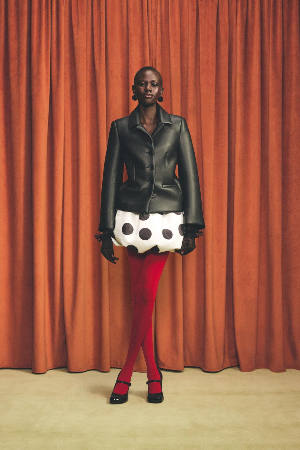 МИНИ-ЮБКА-БАЛЛОН В ГОРОШЕК HARRY LAMBERT FOR ZARA X DISNEY