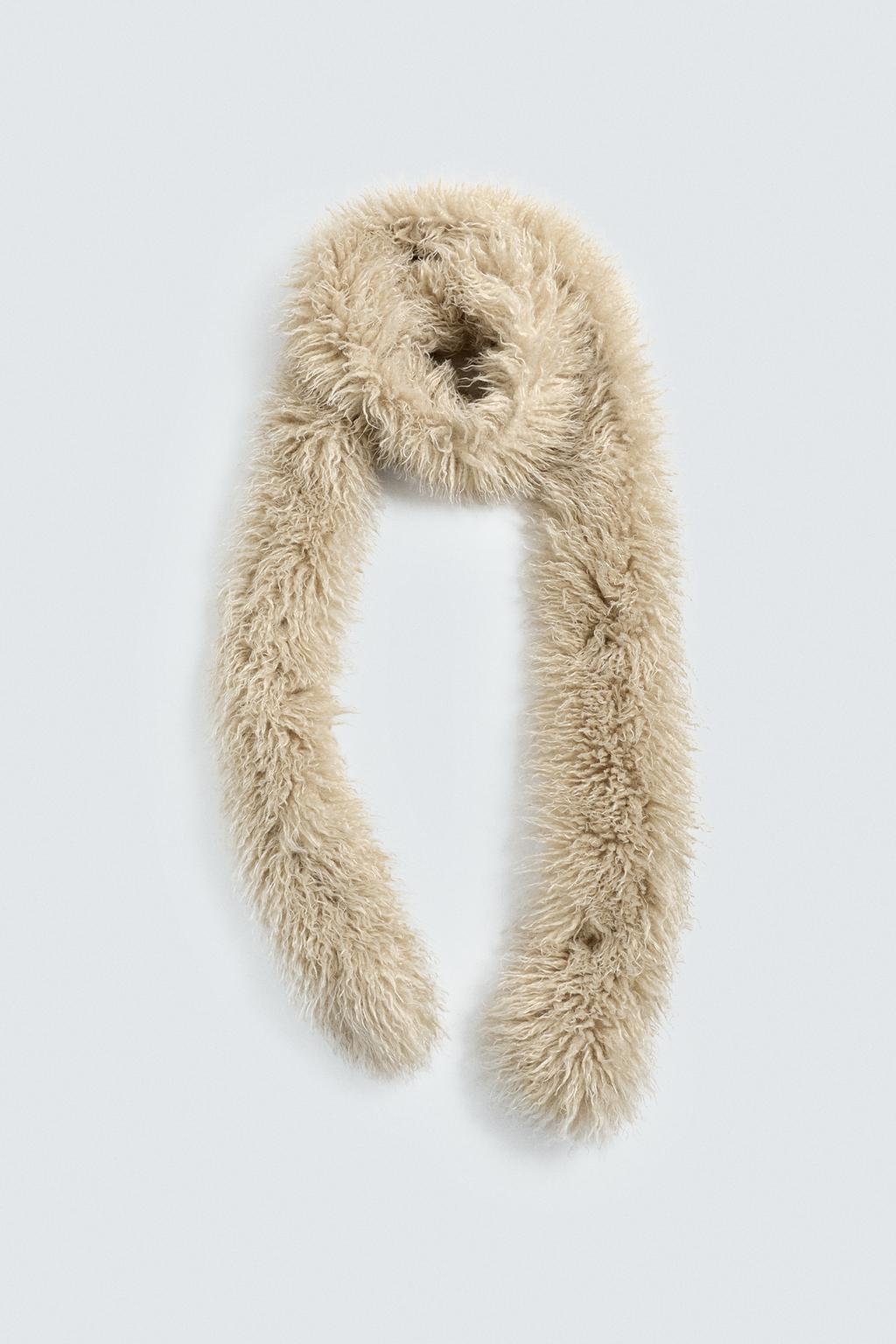 ШАРФ ИЗ ИСКУССТВЕННОГО МЕХА HARRY LAMBERT FOR ZARA X DISNEY