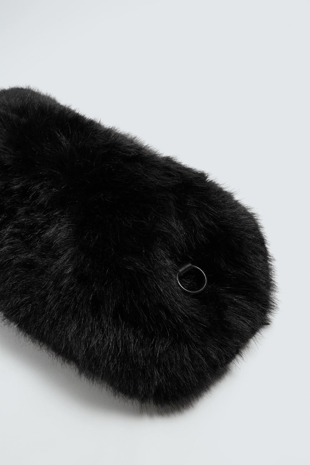 КЛАТЧ ИЗ ИСКУССТВЕННОГО МЕХА HARRY LAMBERT FOR ZARA x DISNEY