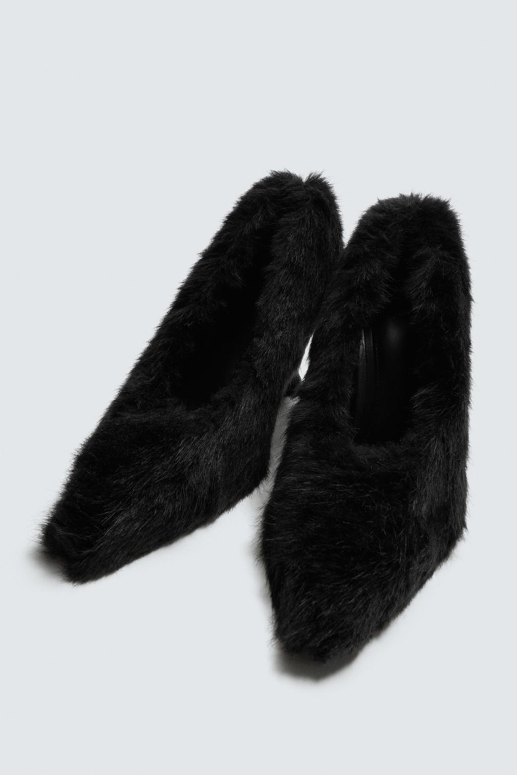 ТУФЛИ С ОТДЕЛКОЙ ПОД МЕХ HARRY LAMBERT FOR ZARA x DISNEY