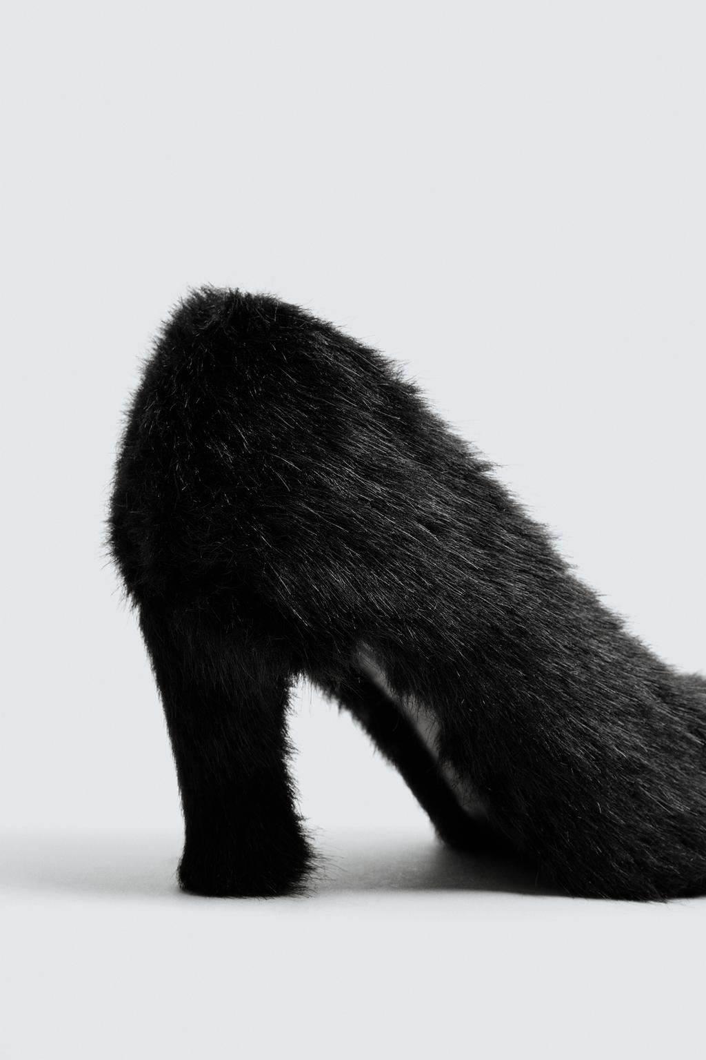 ТУФЛИ С ОТДЕЛКОЙ ПОД МЕХ HARRY LAMBERT FOR ZARA x DISNEY
