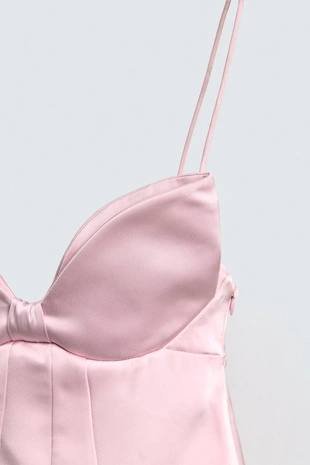 Мини-платье с бантом HARRY LAMBERT FOR ZARA X DISNEY- Заказать в России