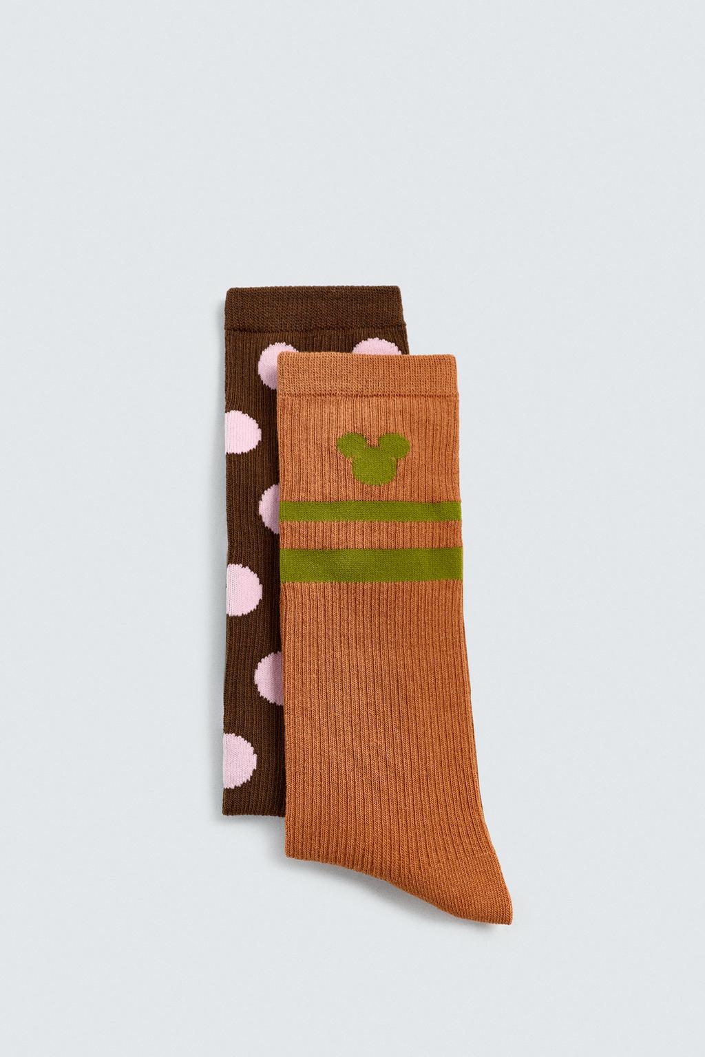 КОМБИНИРОВАННЫЕ НОСКИ, 2 ШТ. HARRY LAMBERT FOR ZARA X DISNEY