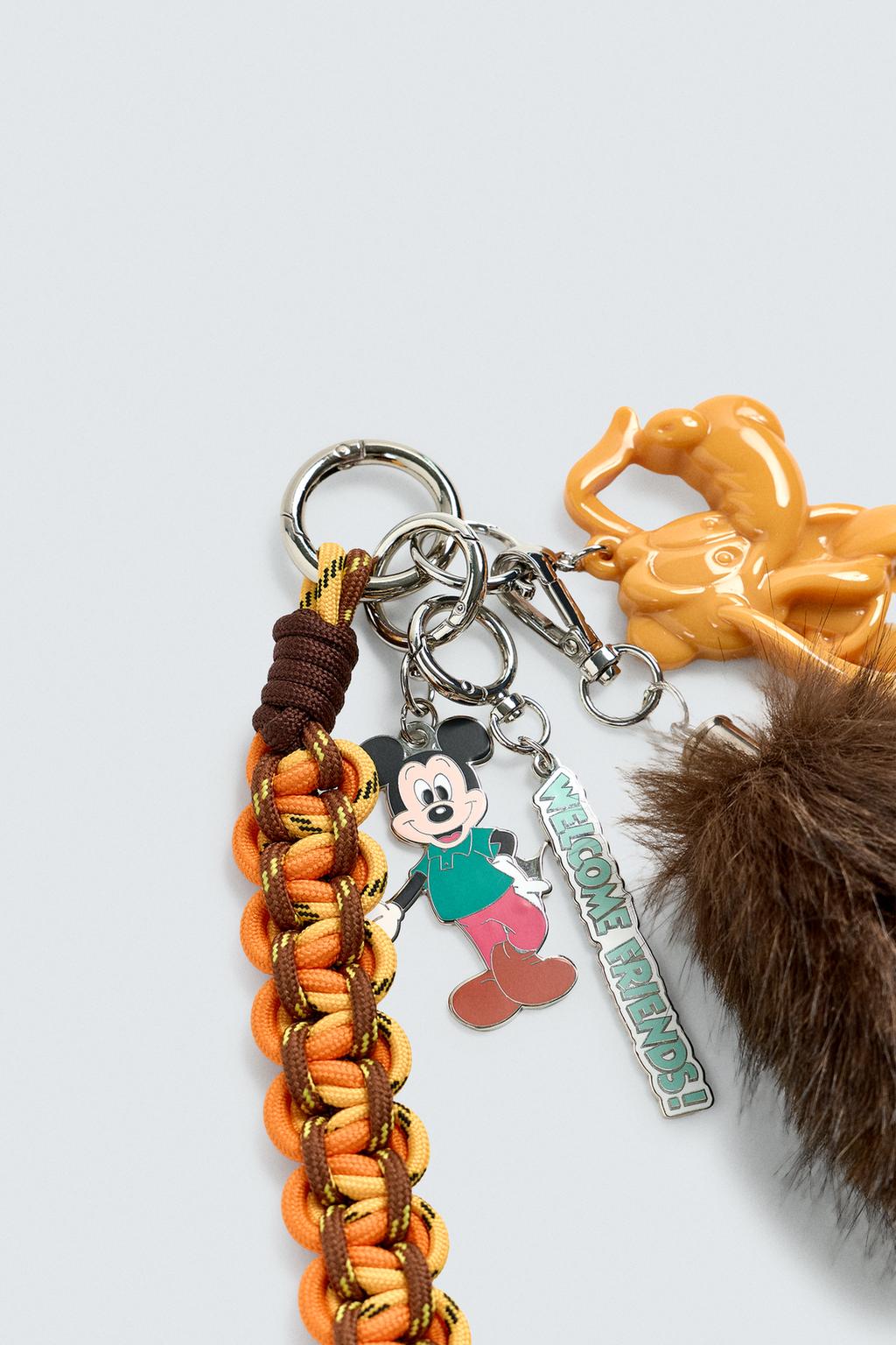 Брелок pluto multi-charm harry lambert для zara x disney