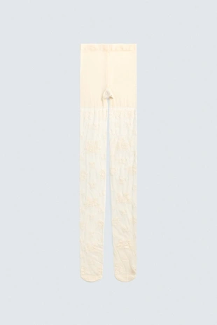 Чулки с цветочным кружевом HARRY LAMBERT FOR ZARA X DISNEY- Заказать в России