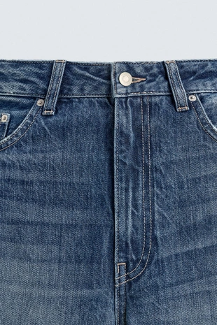 Джинсы-багги со средней посадкой HARRY LAMBERT FOR ZARA X DISNEY- Заказать в России