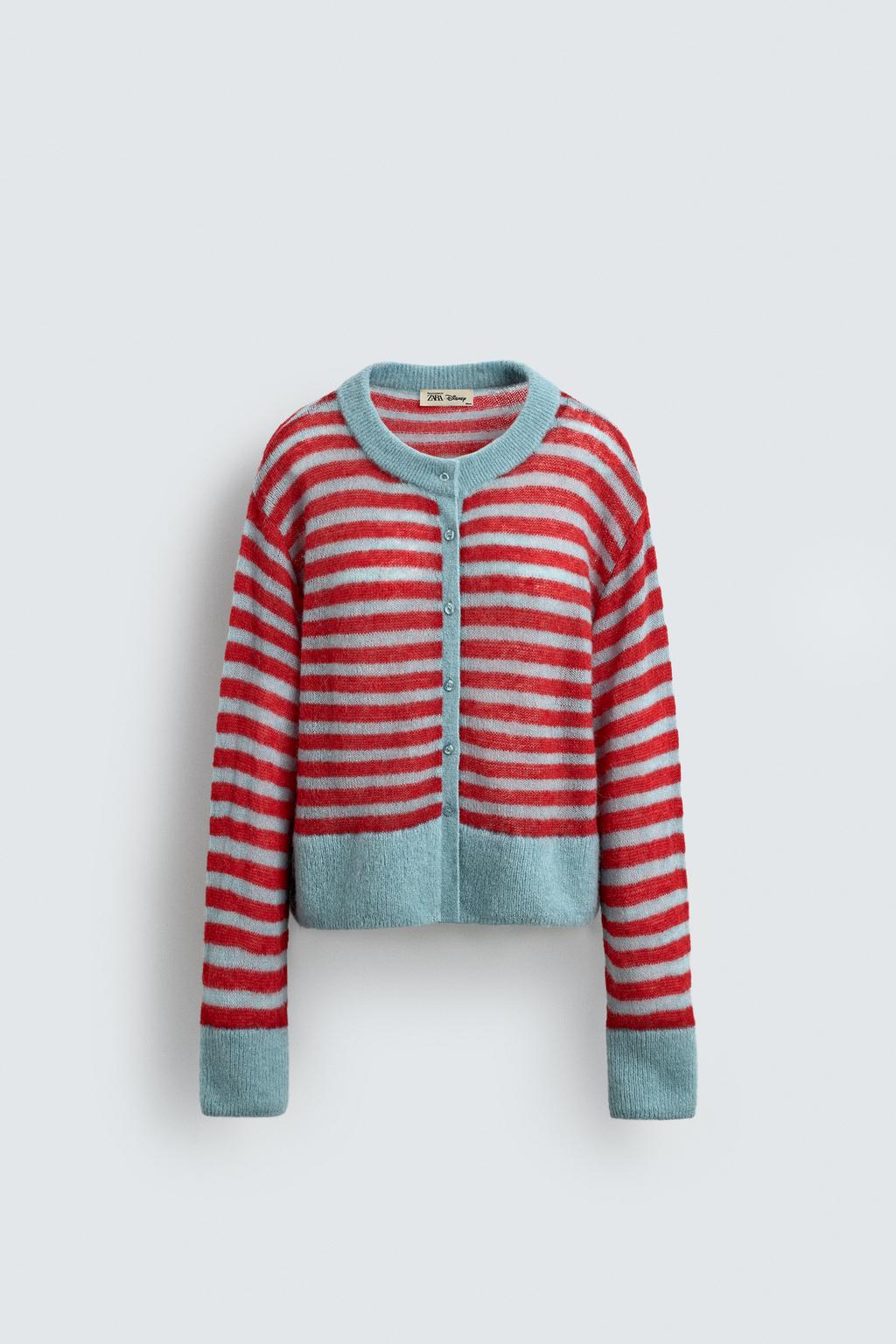 КАРДИГАН В ПОЛОСКУ HARRY LAMBERT FOR ZARA X DISNEY