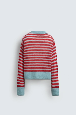 Кардиган в полоску HARRY LAMBERT FOR ZARA X DISNEY- Заказать в России