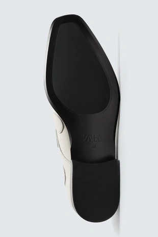 Кожаные мокасины в горошек HARRY LAMBERT FOR ZARA X DISNEY- Заказать в России