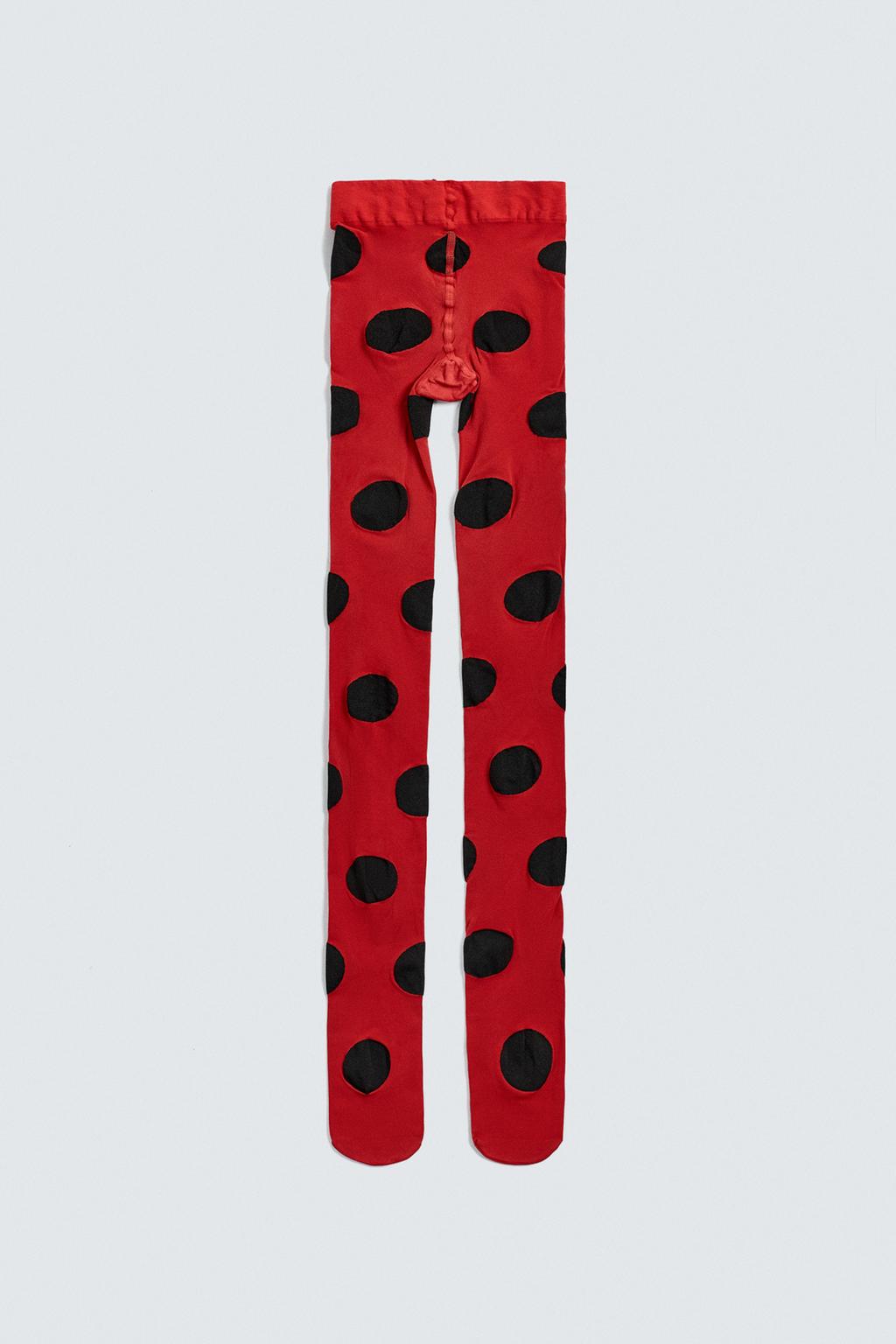 КОЛГОТКИ В ГОРОХ HARRY LAMBERT FOR ZARA X DISNEY