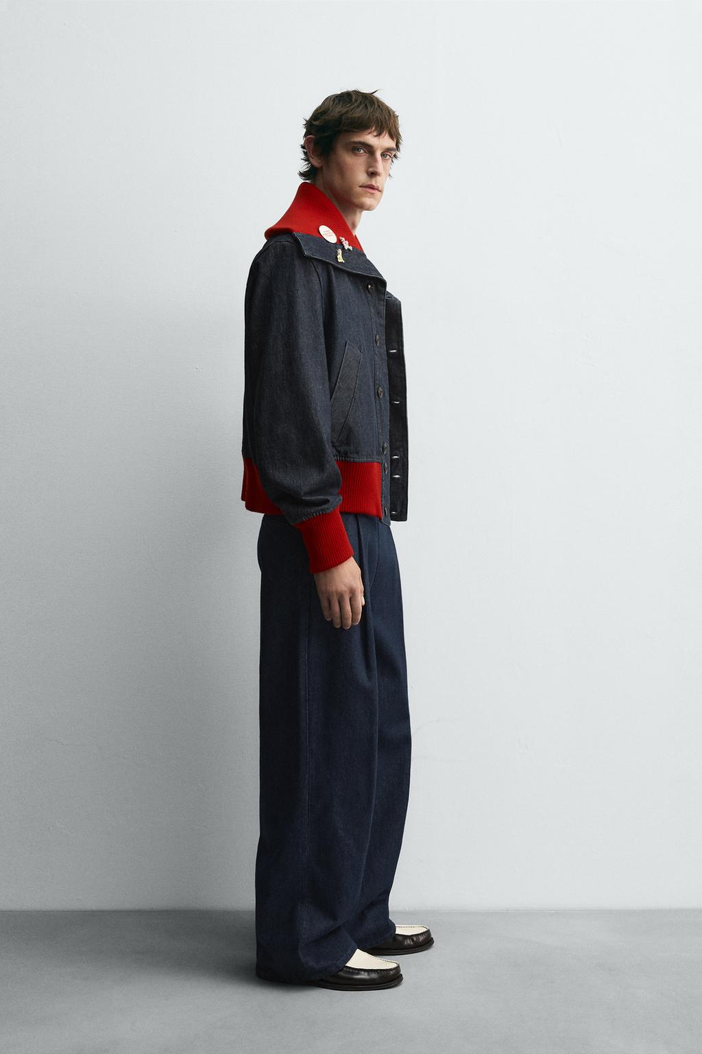 ДЖИНСОВАЯ КУРТКА В РУБЧИК HARRY LAMBERT FOR ZARA X DISNEY