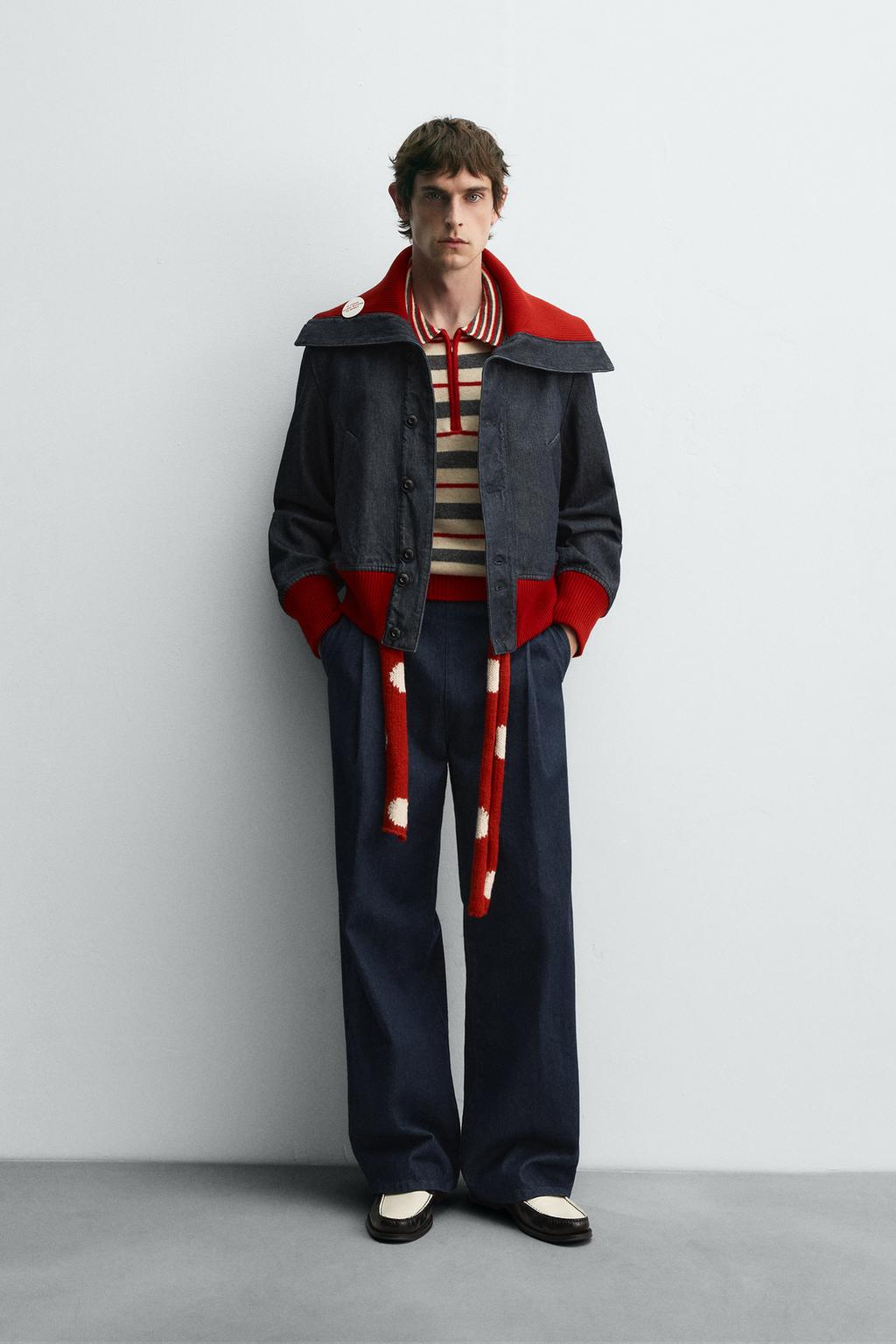 ДЖИНСОВАЯ КУРТКА В РУБЧИК HARRY LAMBERT FOR ZARA X DISNEY