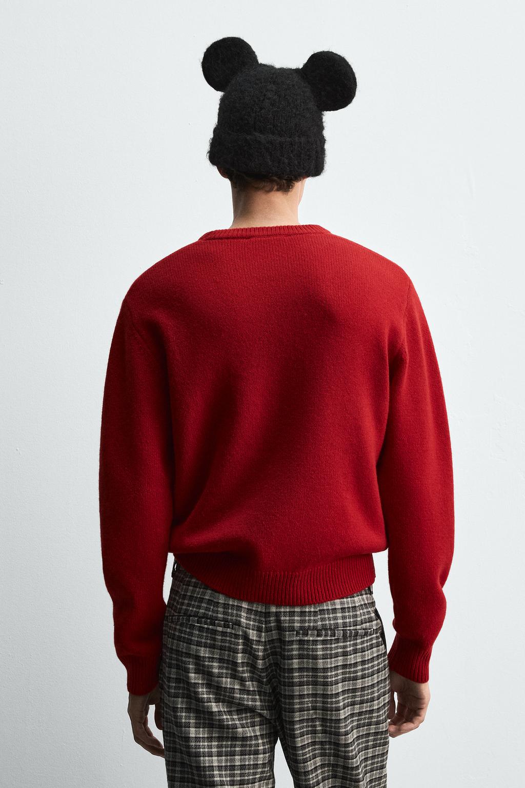 ШЕРСТЯНОЙ ДЖЕМПЕР MONTY HARRY LAMBERT FOR ZARA X DISNEY