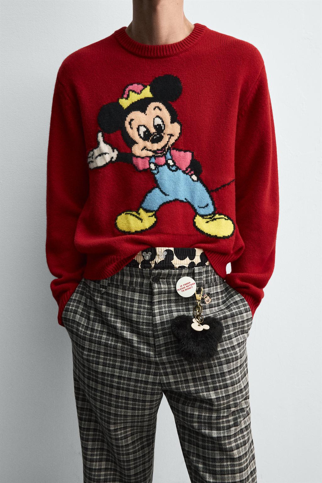 ШЕРСТЯНОЙ ДЖЕМПЕР MONTY HARRY LAMBERT FOR ZARA X DISNEY