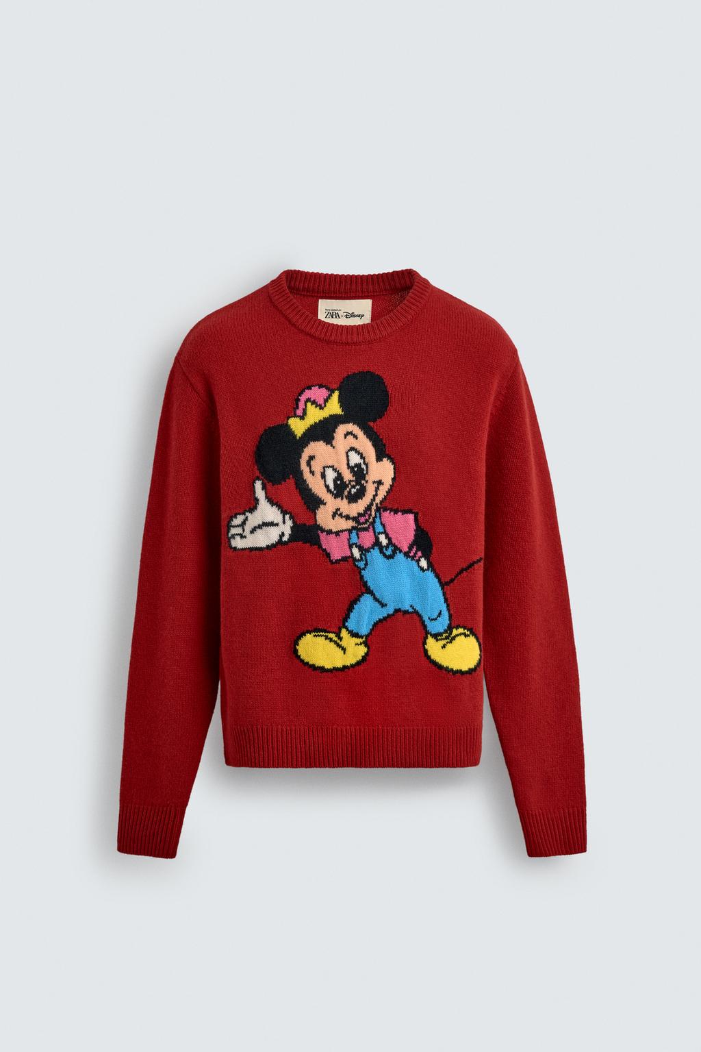 ШЕРСТЯНОЙ ДЖЕМПЕР MONTY HARRY LAMBERT FOR ZARA X DISNEY