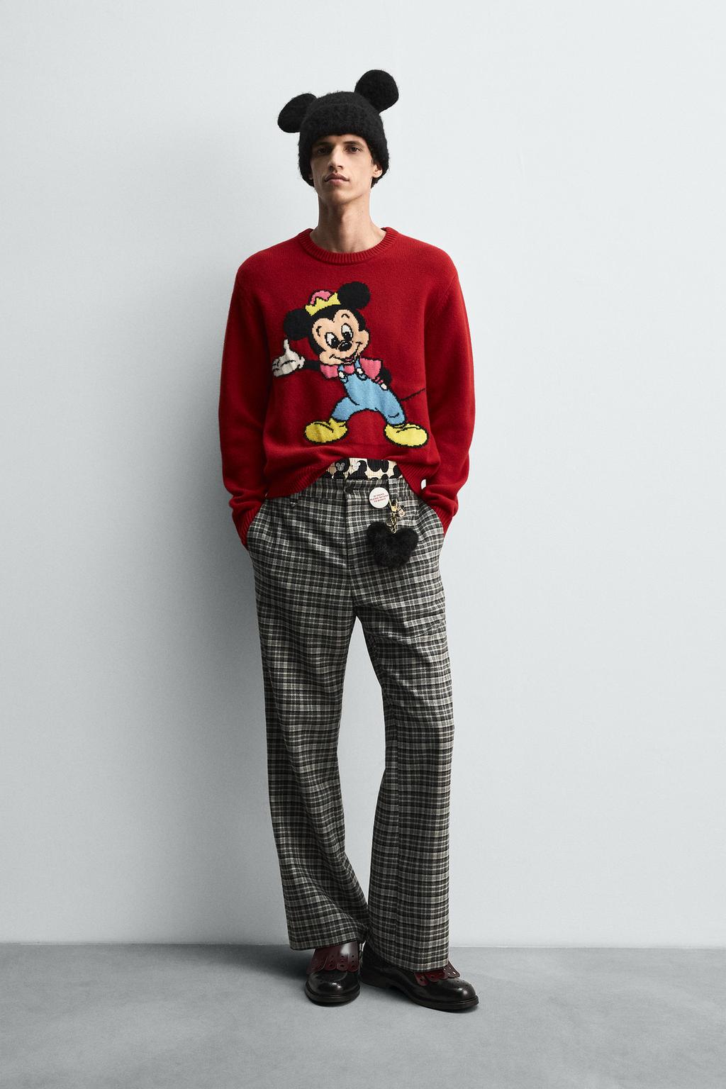 ШЕРСТЯНОЙ ДЖЕМПЕР MONTY HARRY LAMBERT FOR ZARA X DISNEY