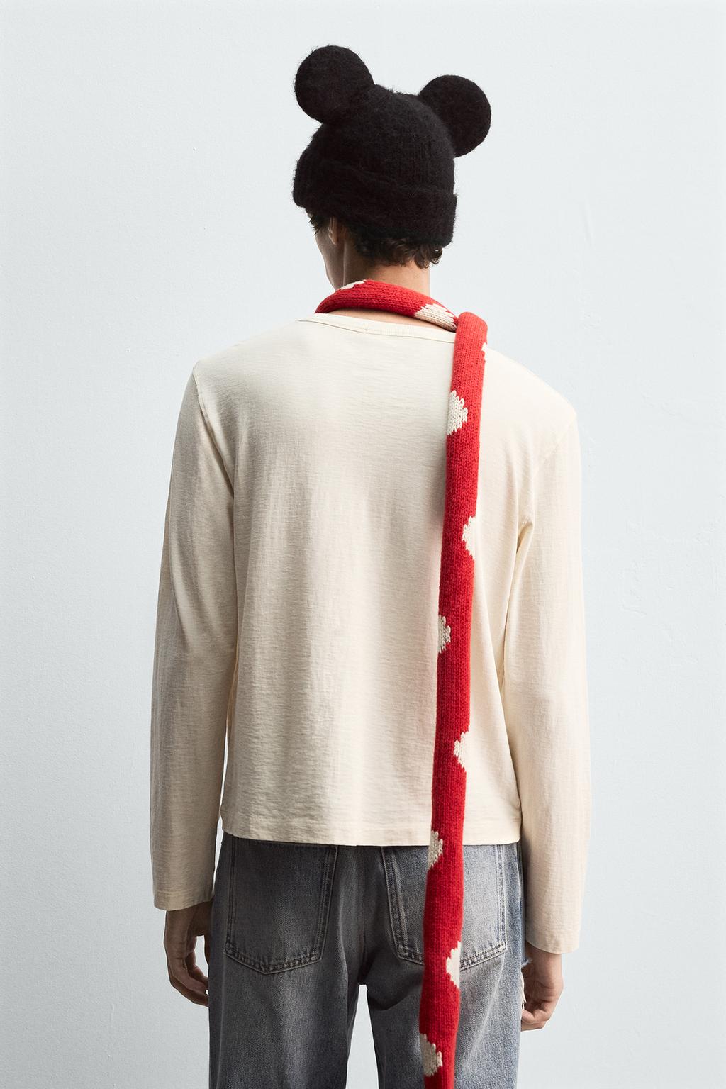 ФУТБОЛКА С ТЕКСТОМ HARRY LAMBERT FOR ZARA X DISNEY