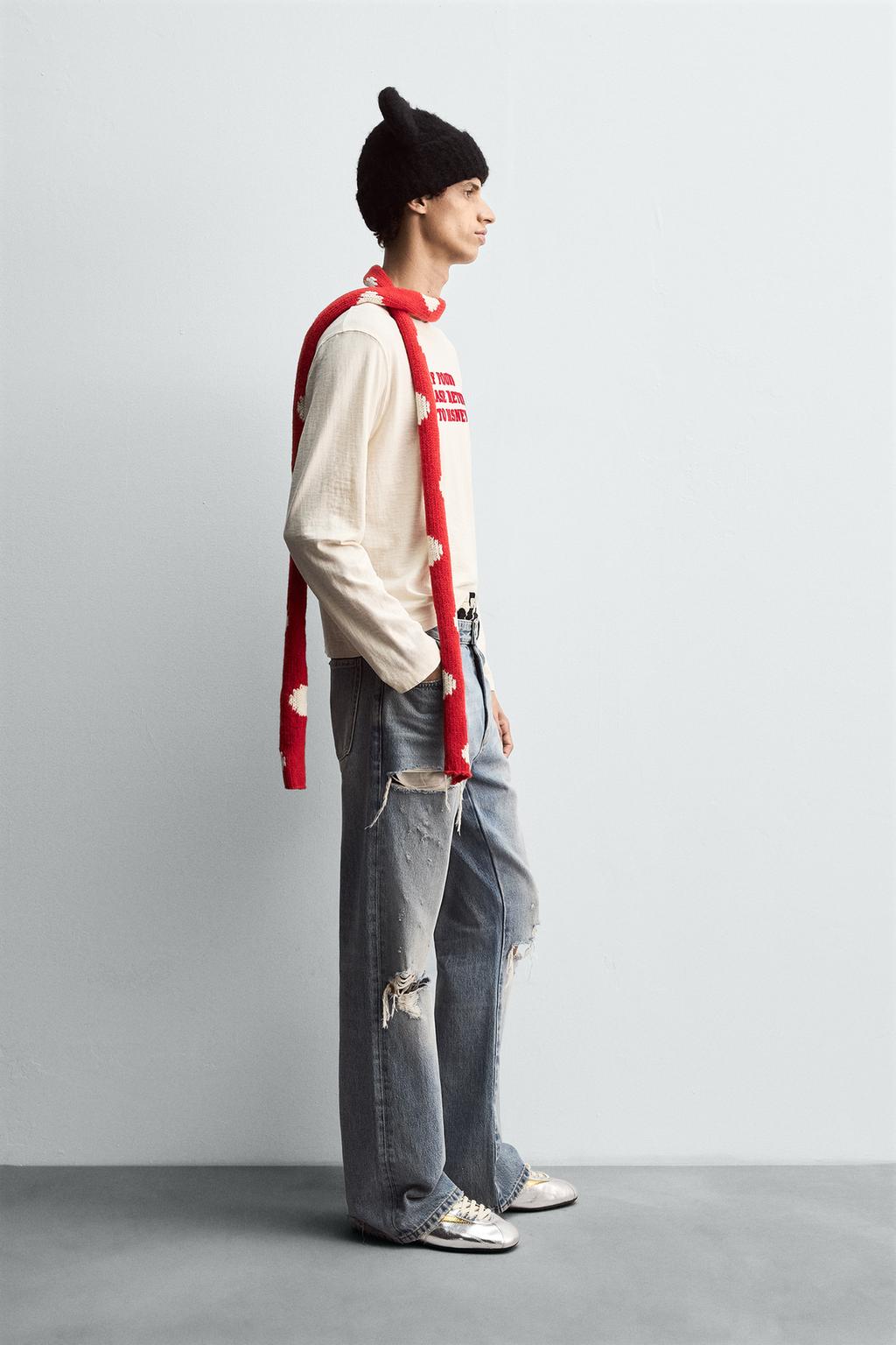 ФУТБОЛКА С ТЕКСТОМ HARRY LAMBERT FOR ZARA X DISNEY