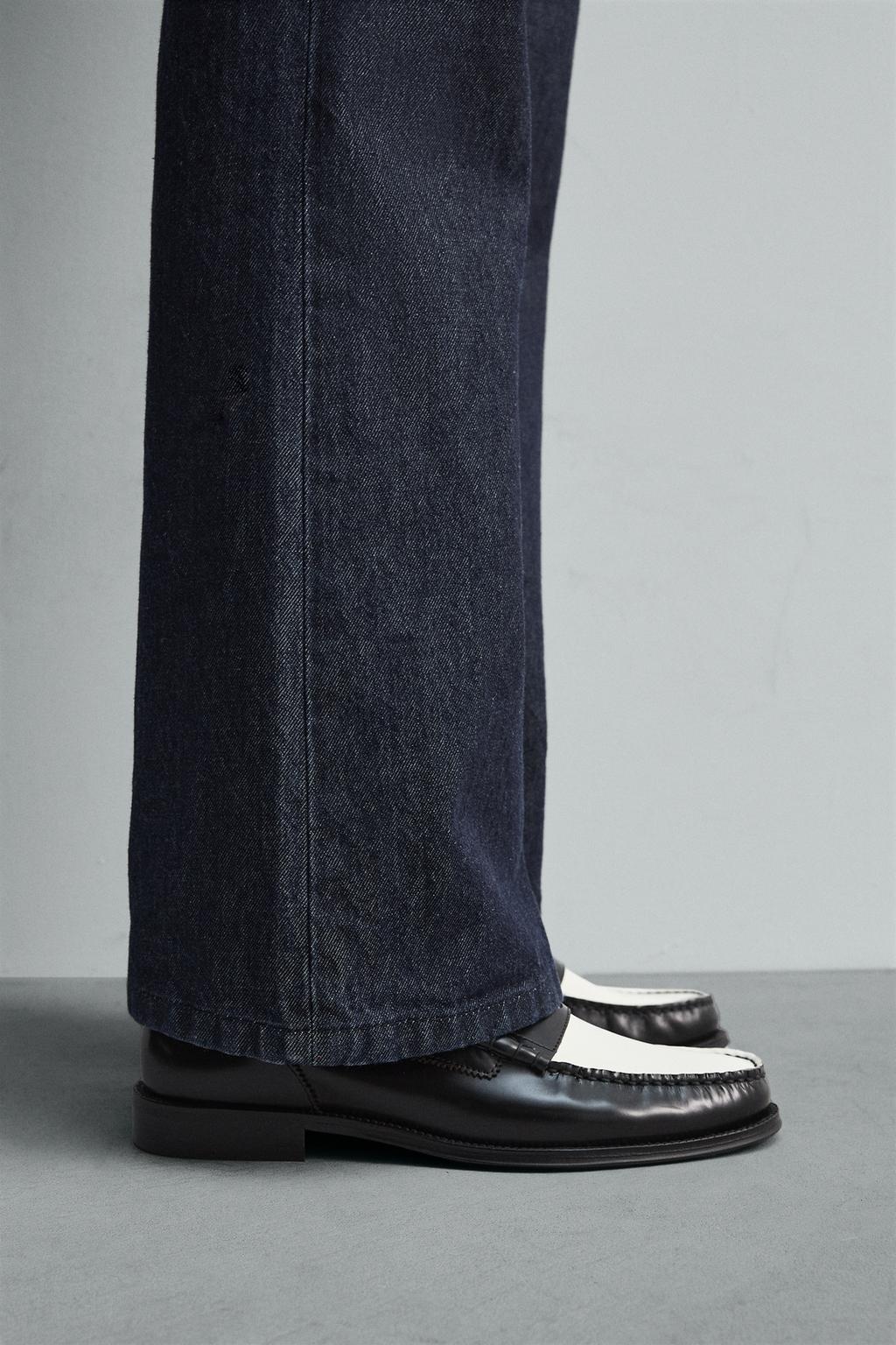 КОЖАНЫЕ ЛОФЕРЫ С ПЛАНКОЙ HARRY LAMBERT FOR ZARA X DISNEY