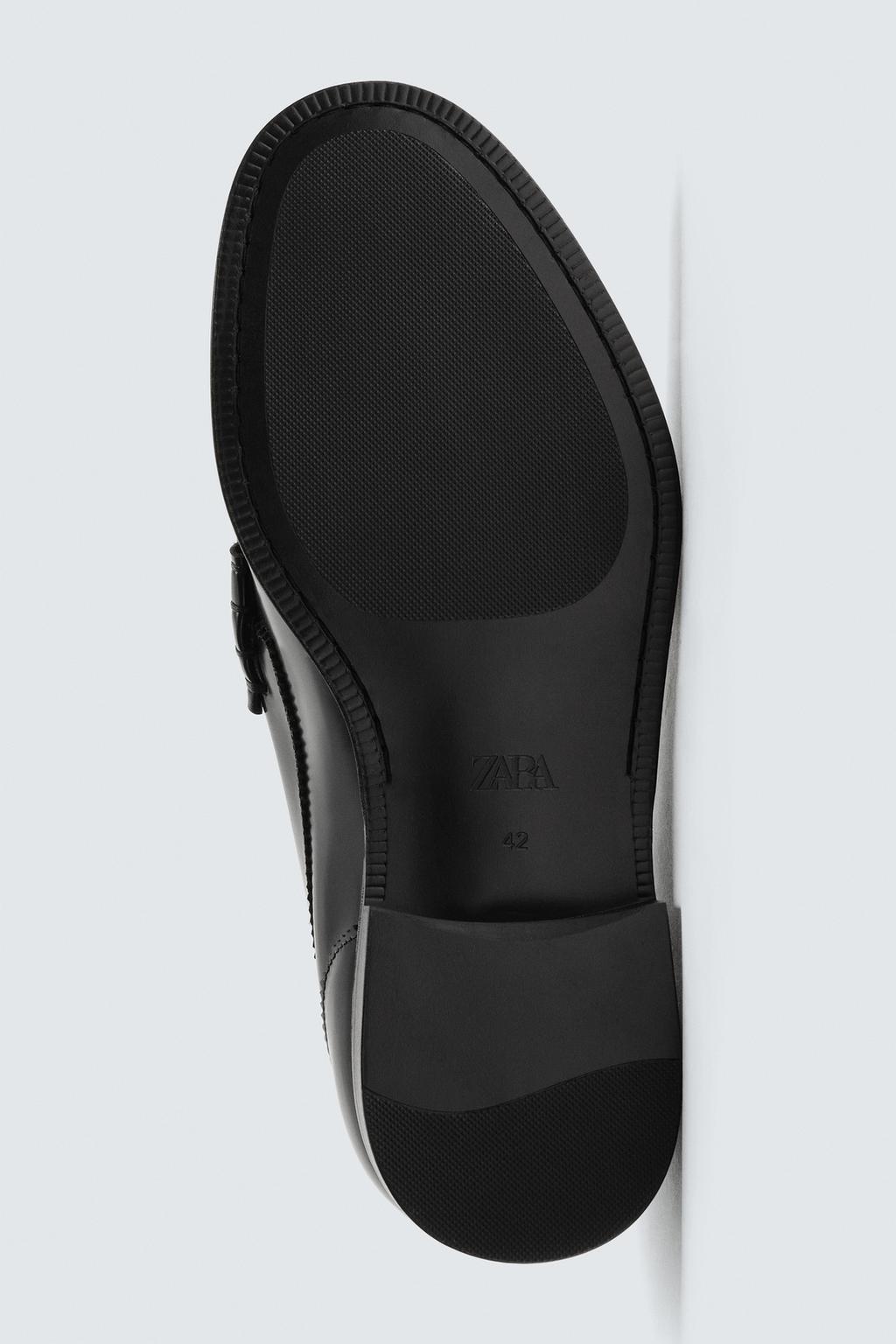 КОЖАНЫЕ ЛОФЕРЫ С ПЛАНКОЙ HARRY LAMBERT FOR ZARA X DISNEY