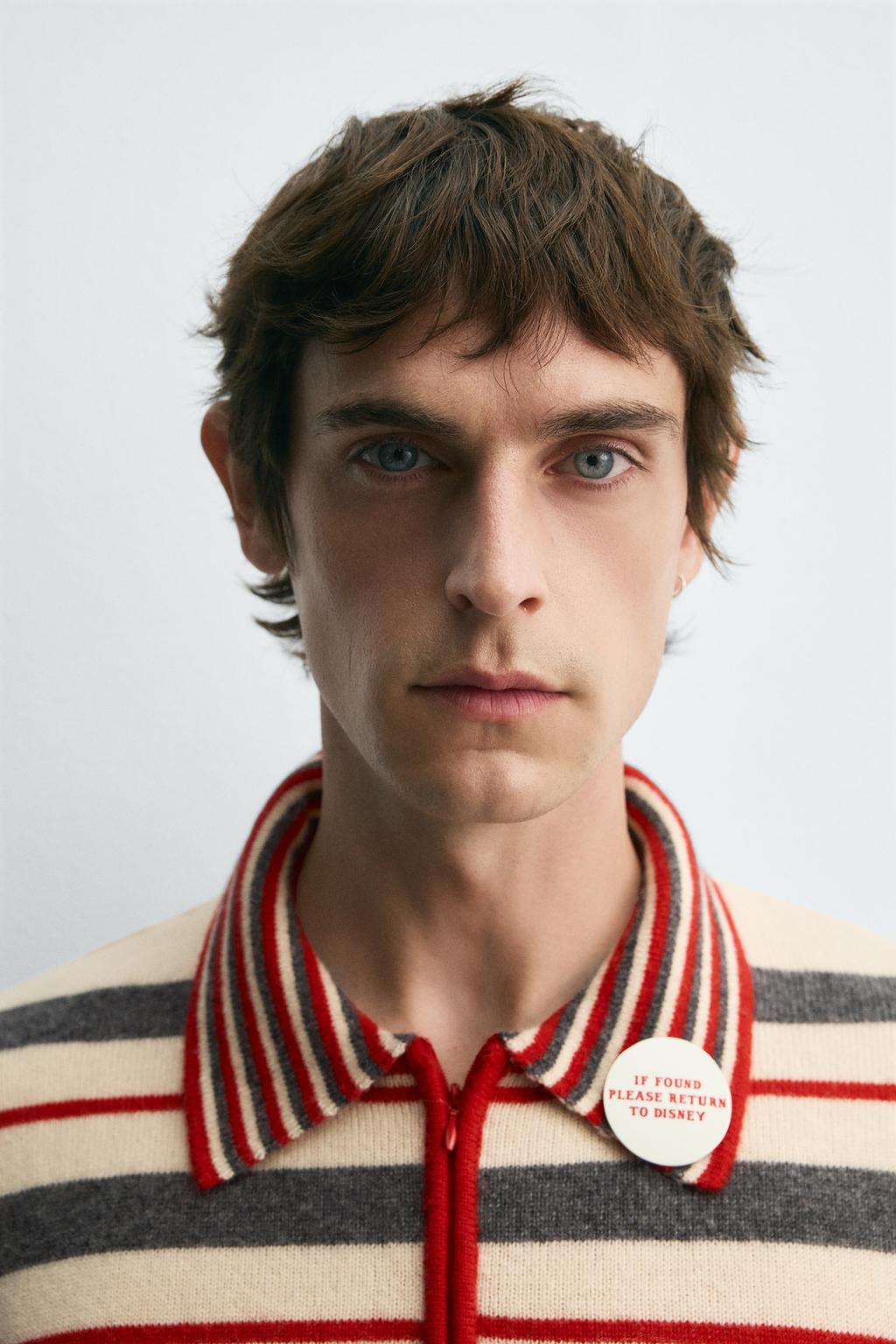 ПОЛО В ПОЛОСКУ HARRY LAMBERT FOR ZARA X DISNEY