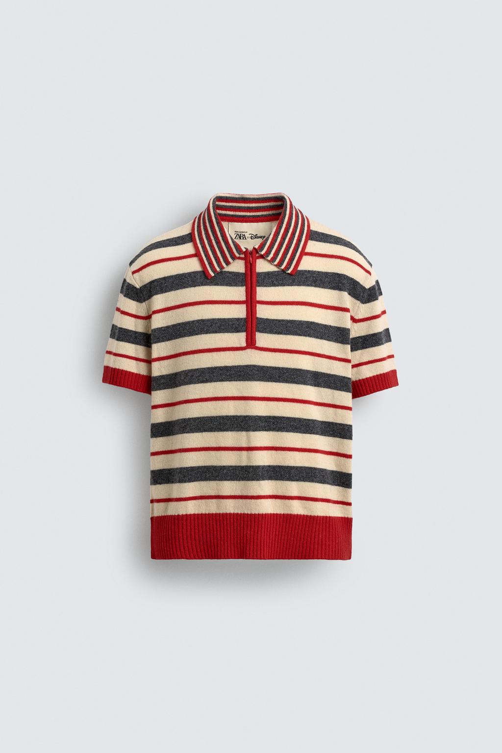 ПОЛО В ПОЛОСКУ HARRY LAMBERT FOR ZARA X DISNEY