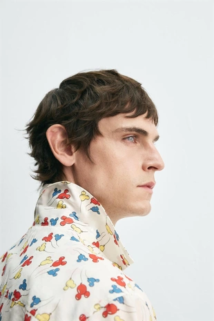 Рубашка с шарами MICKEY MOUSE HARRY LAMBERT FOR ZARA X DISNEY- Заказать в России
