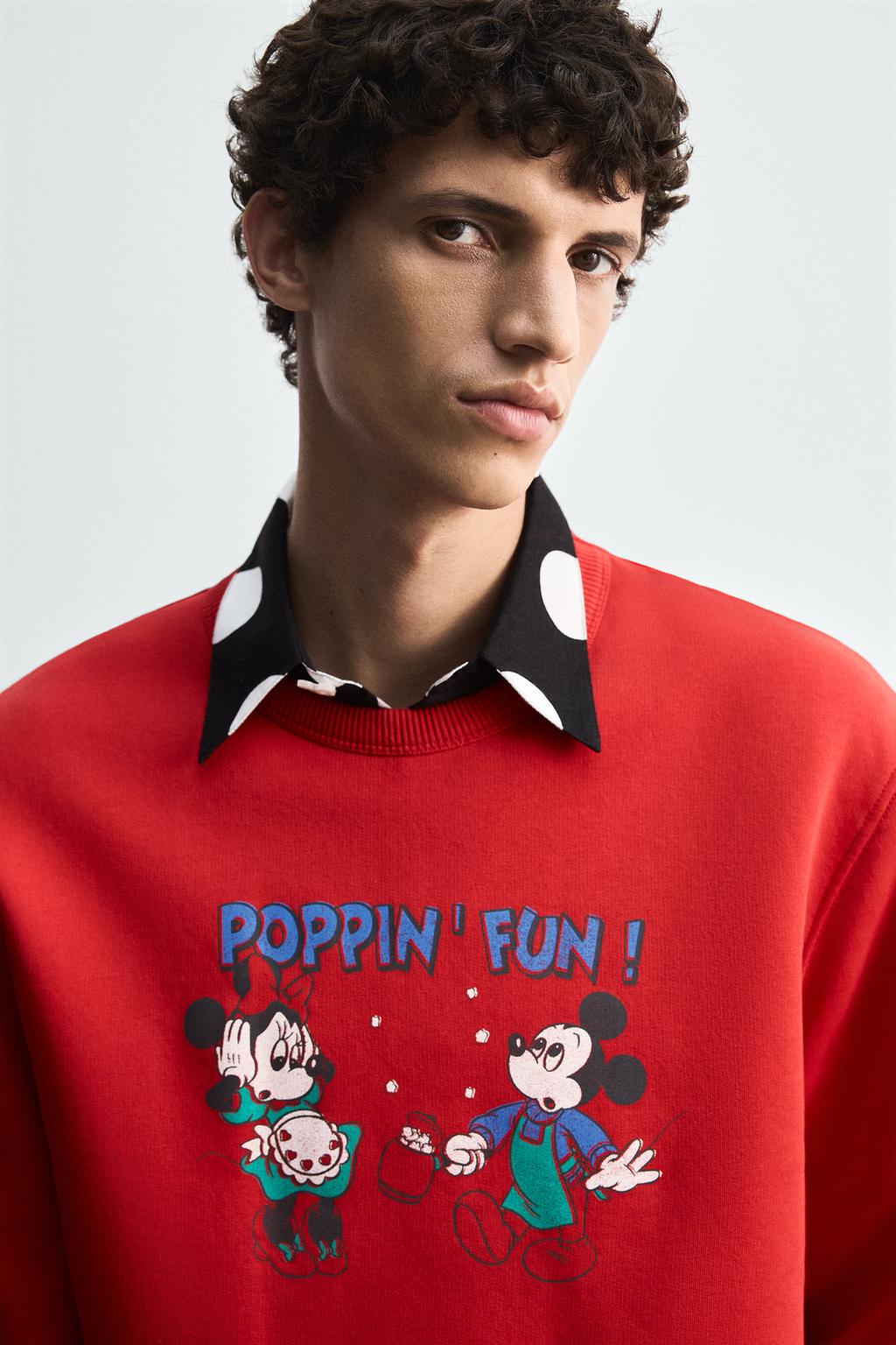 ТОЛСТОВКА MINNIE + MICKEY HARRY LAMBERT FOR ZARA X DISNEY