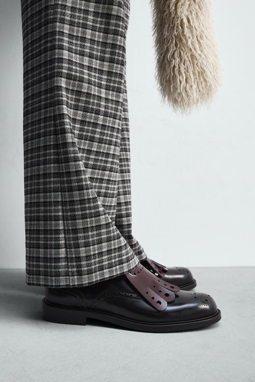 КОЖАНЫЕ ТУФЛИ HARRY LAMBERT FOR ZARA X DISNEY