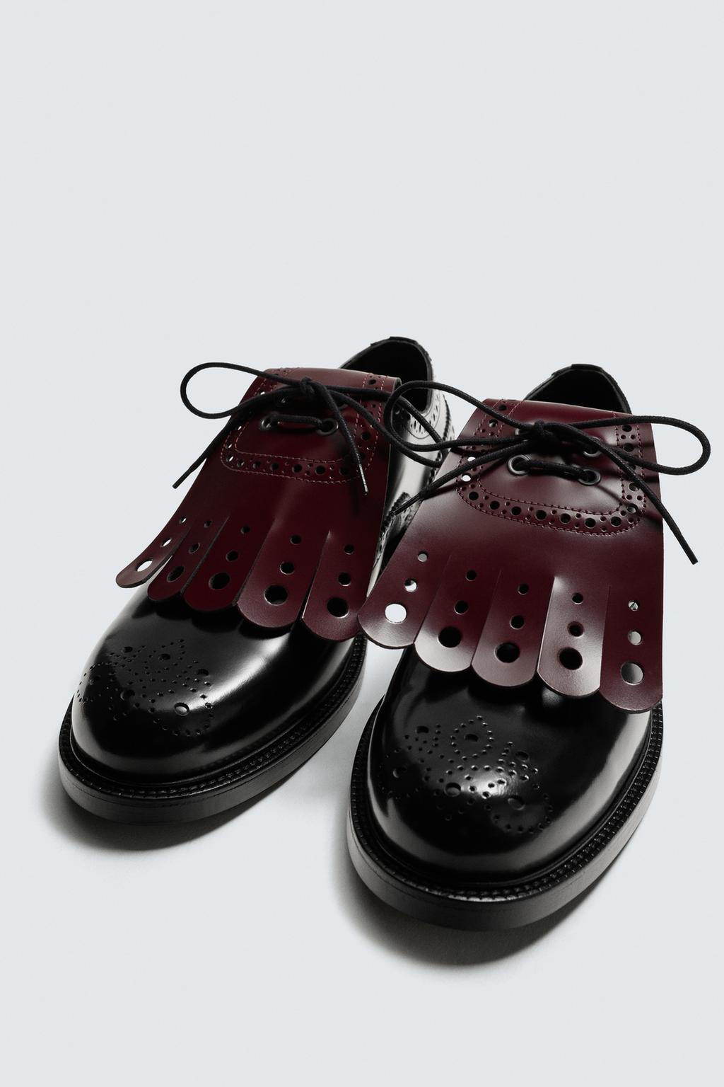 КОЖАНЫЕ ТУФЛИ HARRY LAMBERT FOR ZARA X DISNEY
