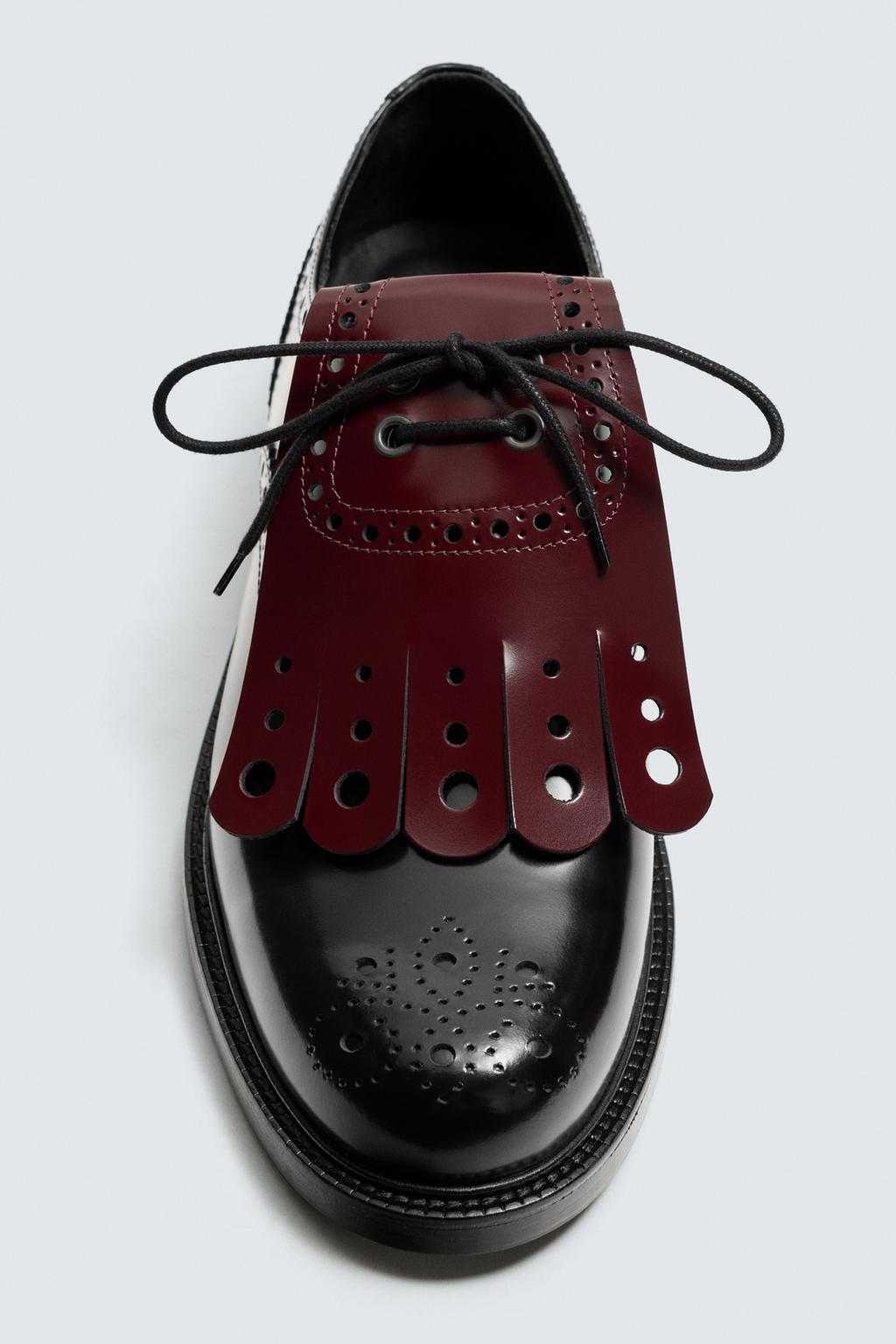 КОЖАНЫЕ ТУФЛИ HARRY LAMBERT FOR ZARA X DISNEY