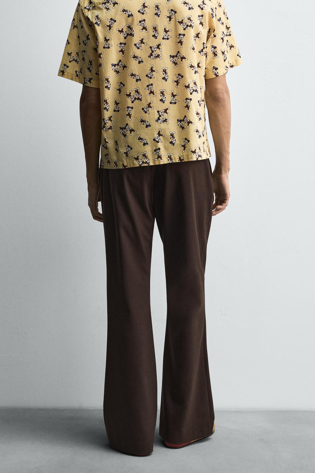 БРЮКИ КЛЕШ HARRY LAMBERT FOR ZARA X DISNEY