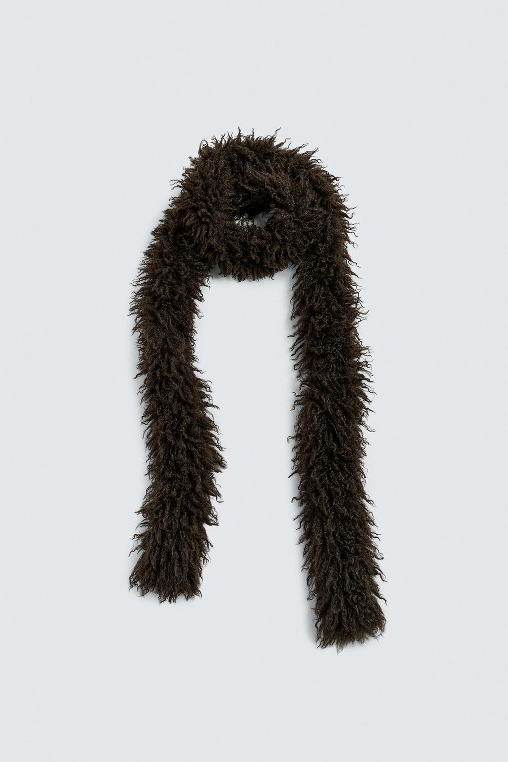 ШАРФ ИЗ ИСКУССТВЕННОГО МЕХА HARRY LAMBERT FOR ZARA X DISNEY
