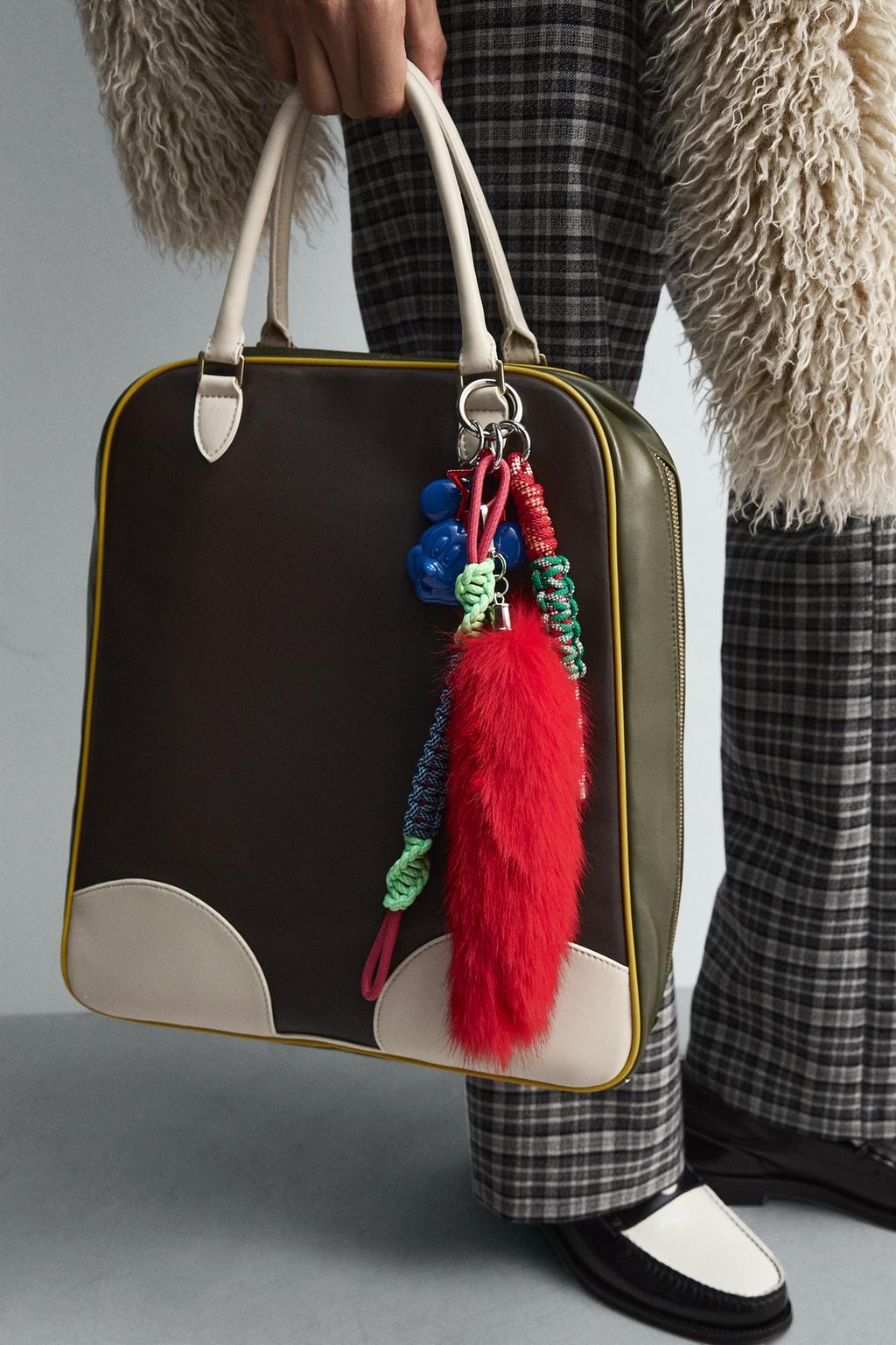 КОЖАНАЯ СУМКА-ШОПЕР HARRY LAMBERT FOR ZARA X DISNEY
