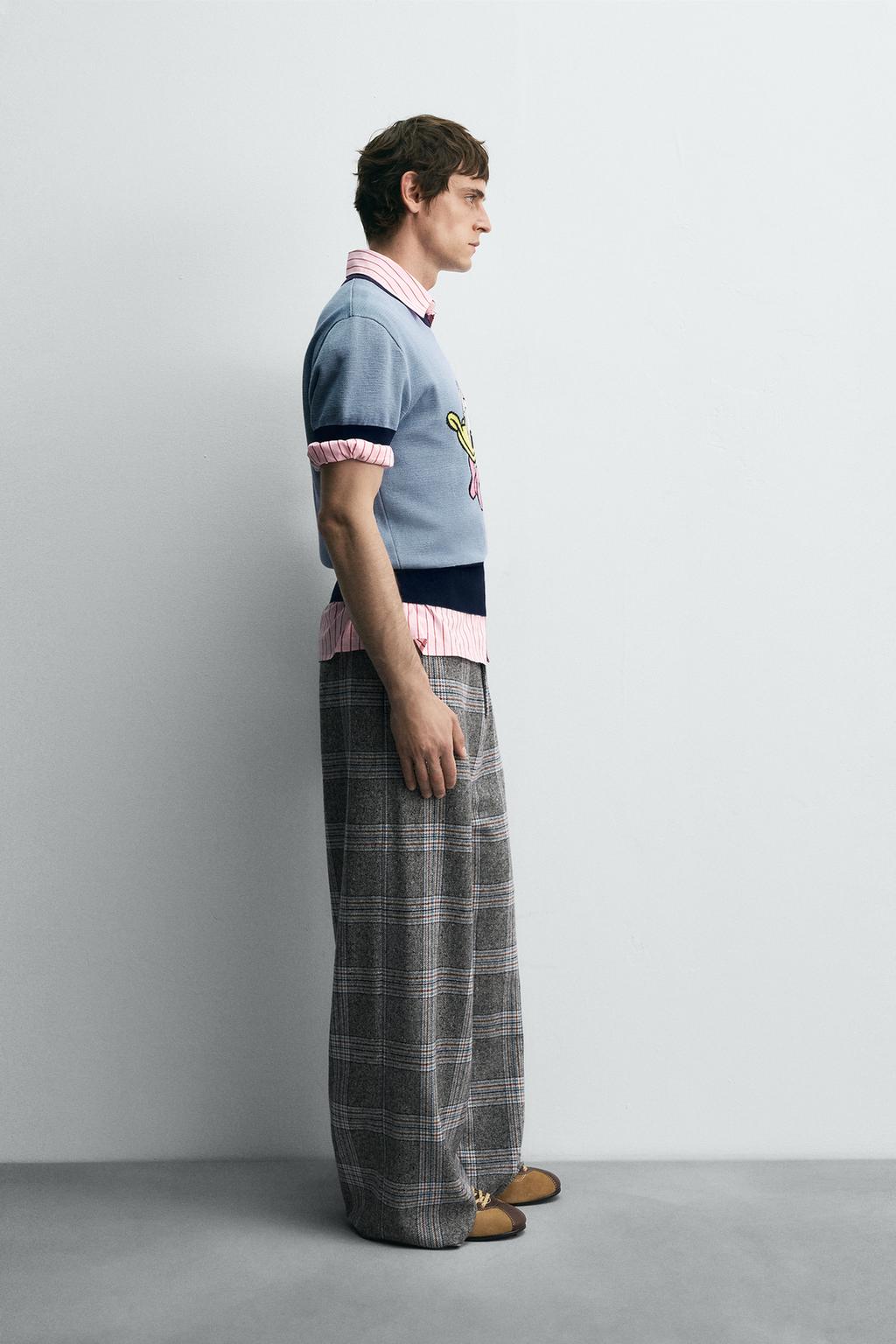 ТРИКОТАЖНАЯ ФУТБОЛКА DONALD DUCK HARRY LAMBERT FOR ZARA X DISNEY