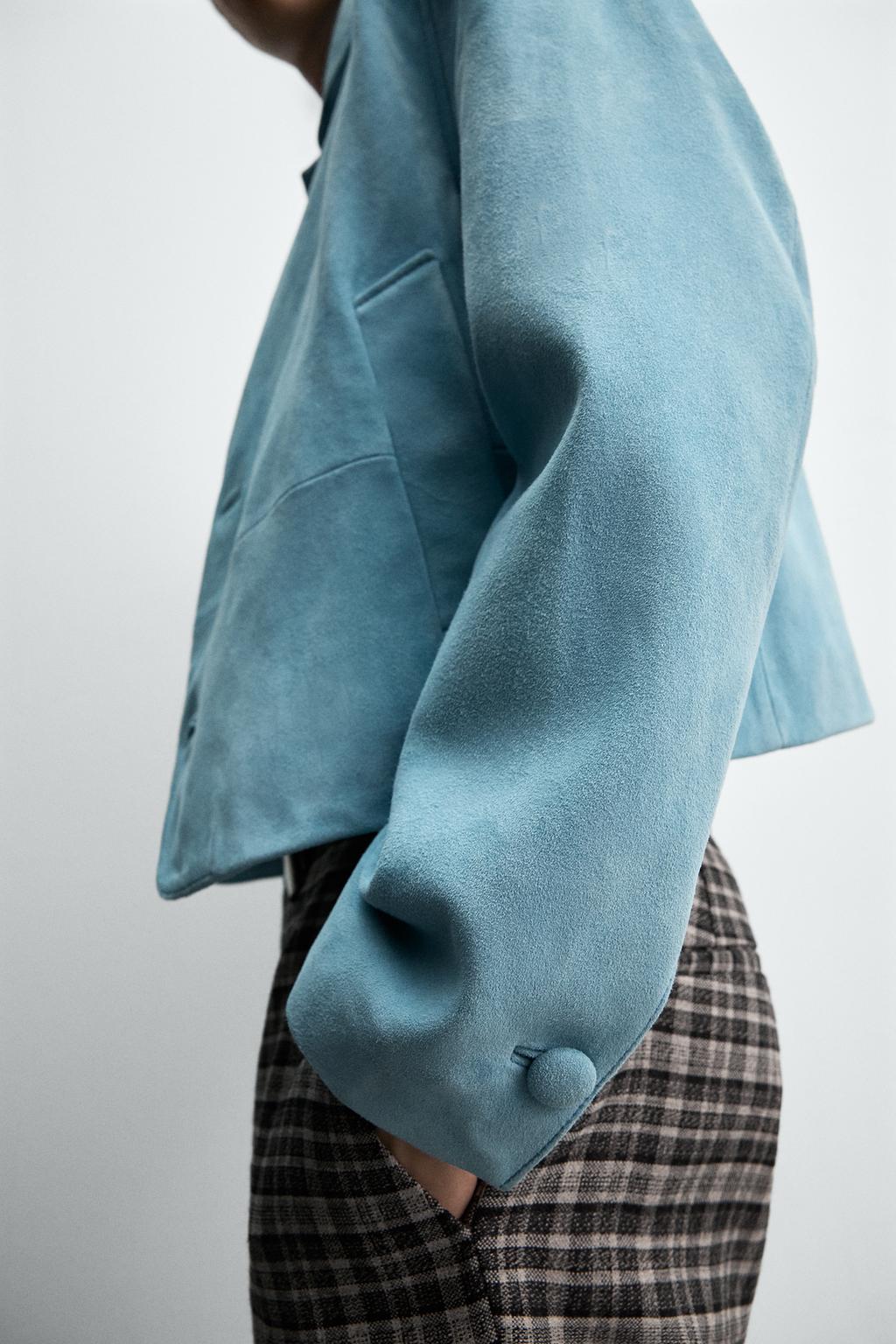 ЗАМШЕВАЯ КУРТКА HARRY LAMBERT FOR ZARA X DISNEY