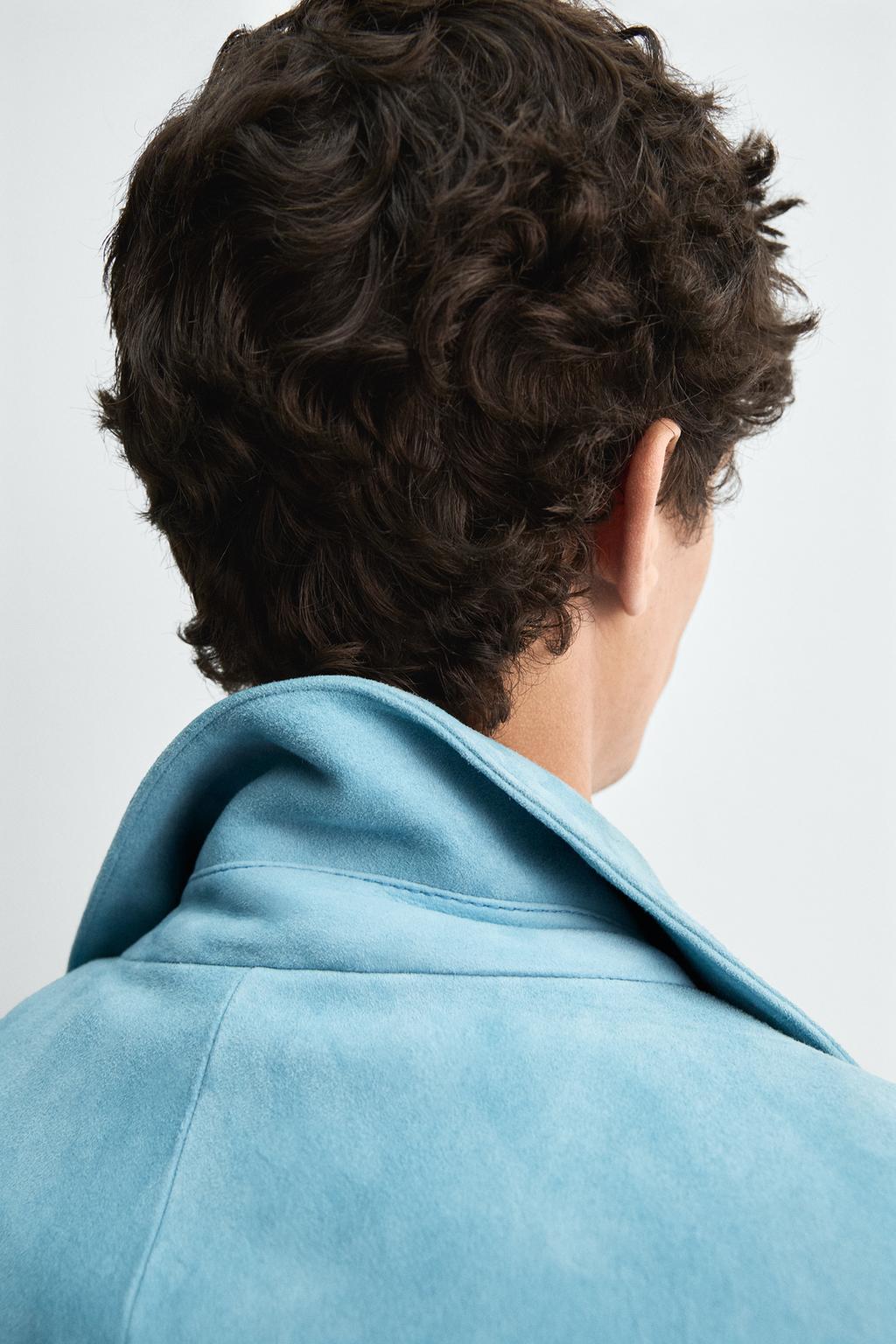 ЗАМШЕВАЯ КУРТКА HARRY LAMBERT FOR ZARA X DISNEY
