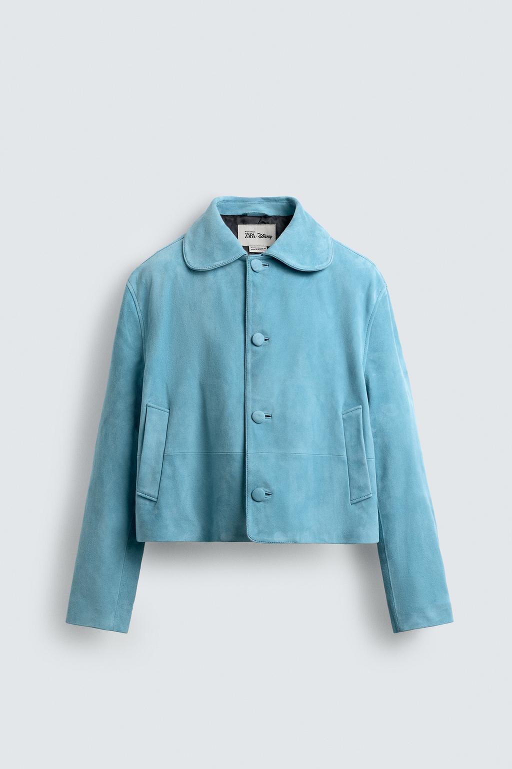 ЗАМШЕВАЯ КУРТКА HARRY LAMBERT FOR ZARA X DISNEY