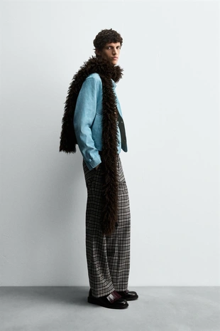 Замшевая куртка HARRY LAMBERT FOR ZARA X DISNEY- Заказать в России