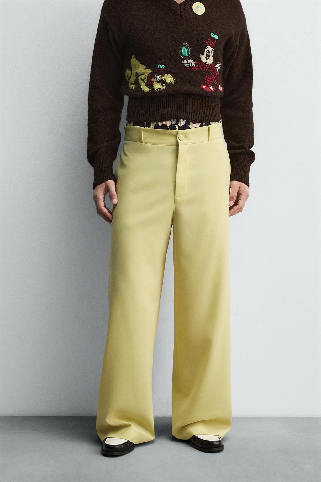 БРЮКИ СВОБОДНОГО КРОЯ HARRY LAMBERT FOR ZARA X DISNEY
