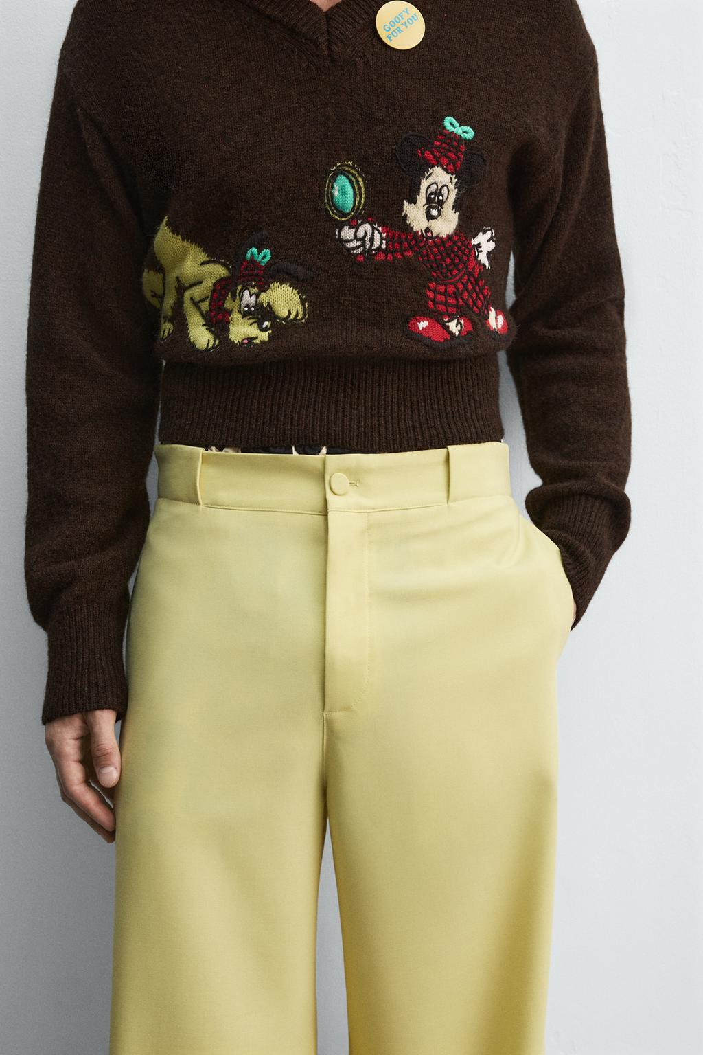 БРЮКИ СВОБОДНОГО КРОЯ HARRY LAMBERT FOR ZARA X DISNEY