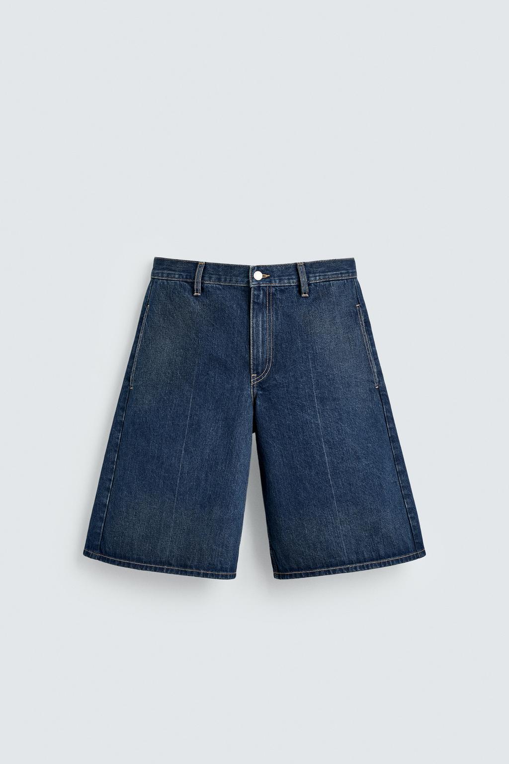 ДЖИНСОВЫЕ ШОРТЫ-БЕРМУДЫ HARRY LAMBERT FOR ZARA X DISNEY